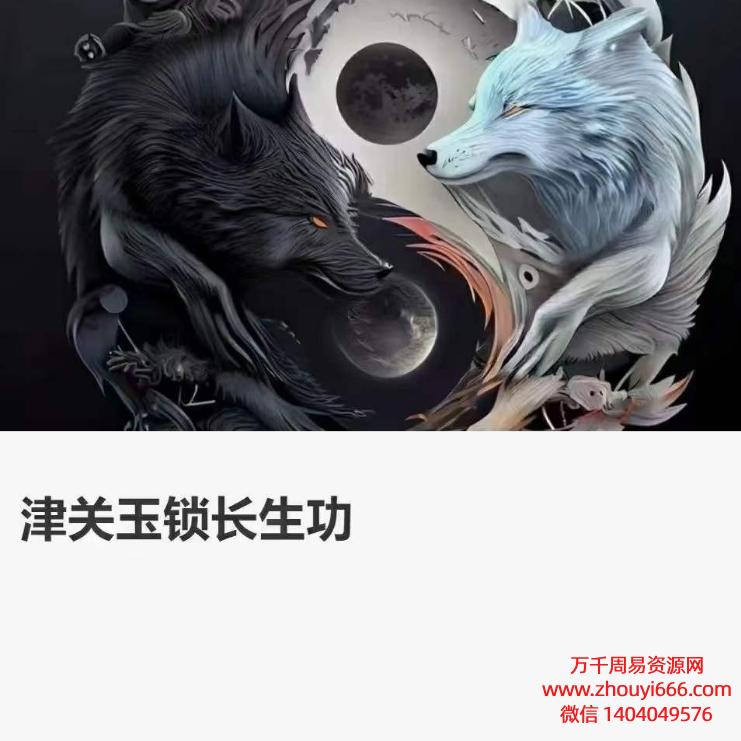 三三道长道家津关玉锁长生功,6讲视频