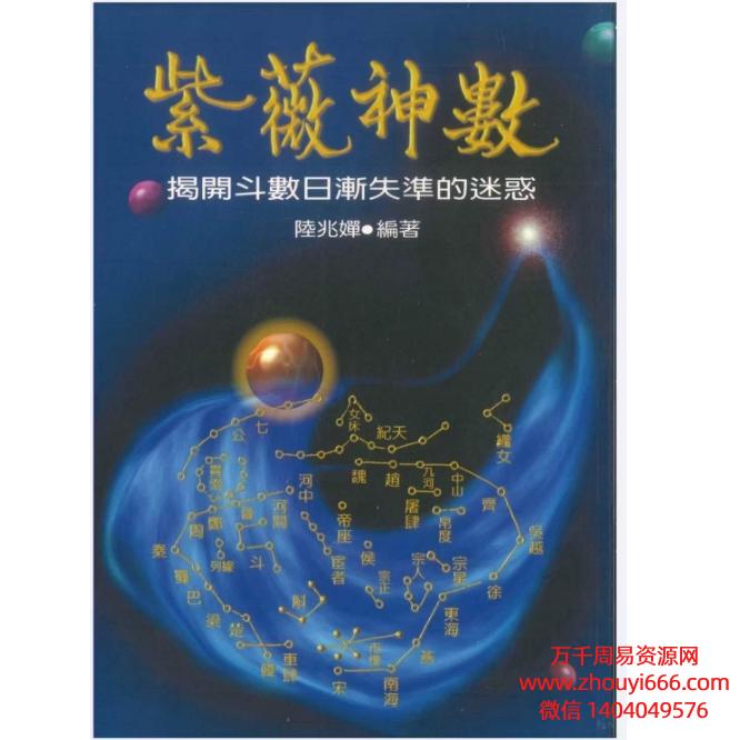 陆兆婵紫微神数PDF文档346页