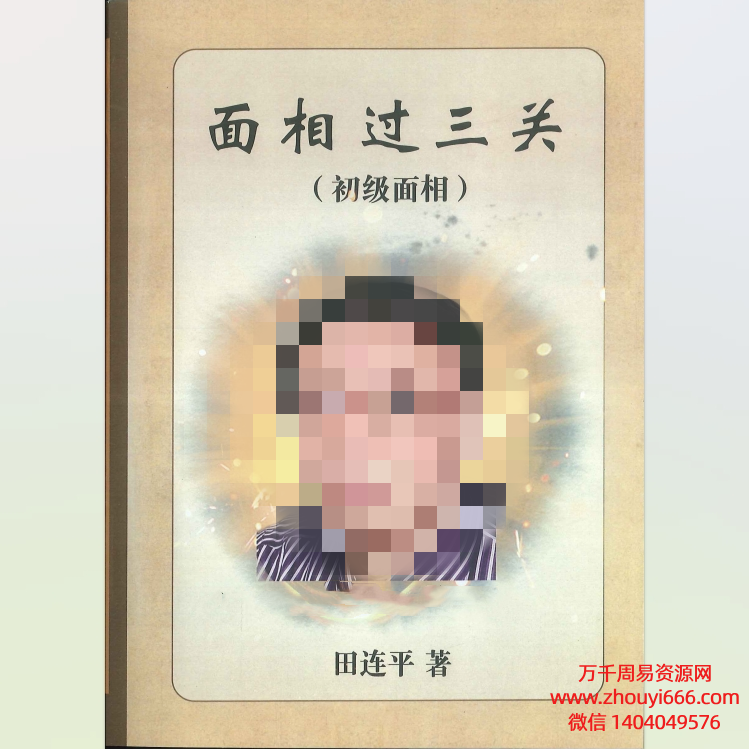 田连平面相过三关初级面相PDF文档288页