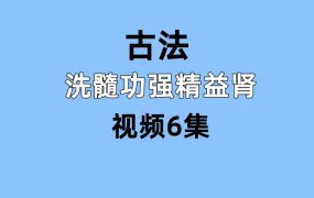 古法洗髓功强精益肾6集视频