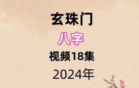 玄珠‮八门‬字视频18集