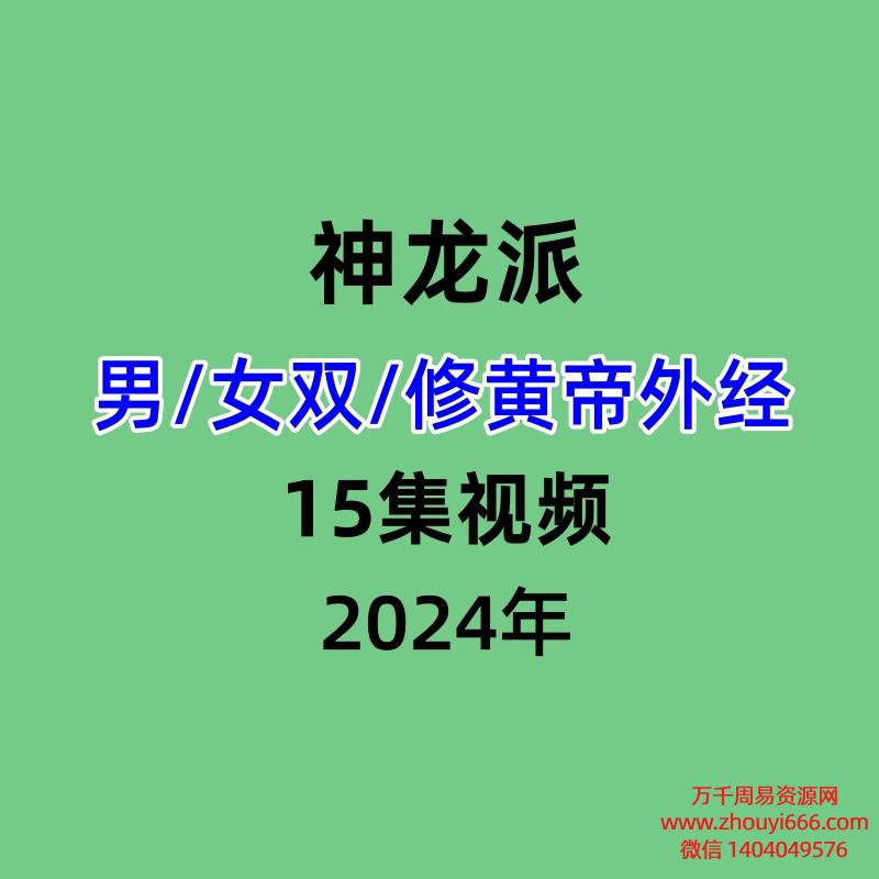 神龙派男/女双/修黄帝外经,15集视频