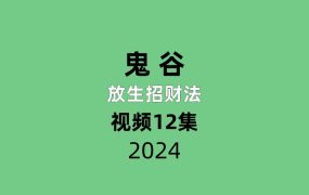 鬼谷放生招财法12集