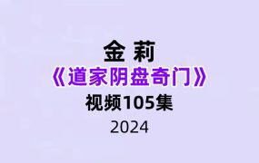 金莉道家阴盘奇门105集视频