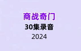 商战奇门 30集录音