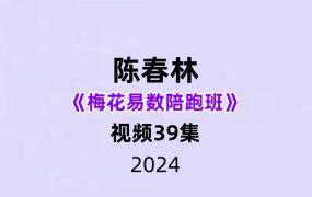 陈春林《梅花易数陪跑班》39集视频