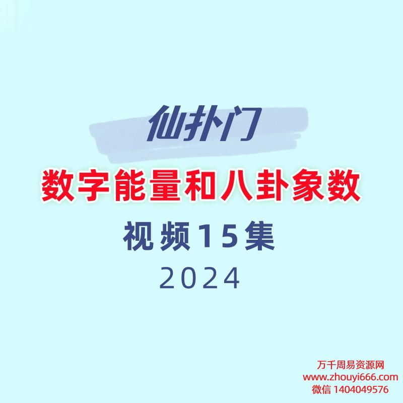 仙扑门数字能量和八卦象数15集