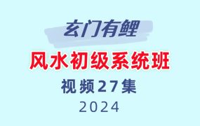 玄门有鲤_风水初级系统班27集视频