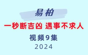 易柏一秒断吉凶 遇事不求人9集