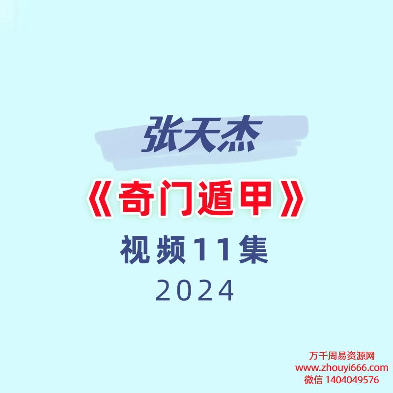 张天杰奇门遁甲11集视频