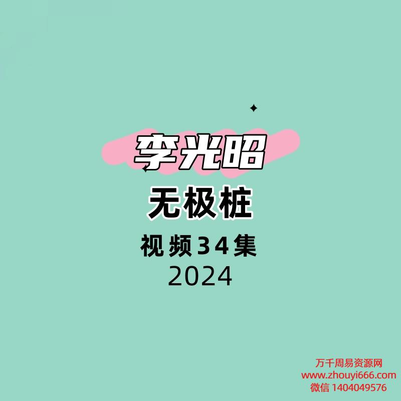 李光昭无极桩34集视频