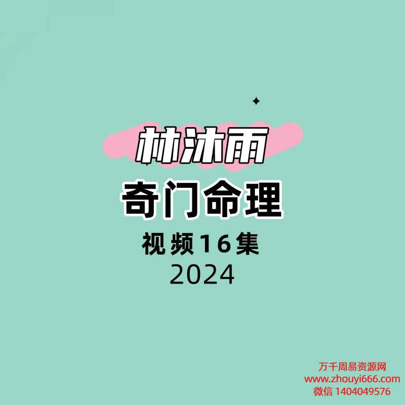 林沐雨 奇门命理视频16集