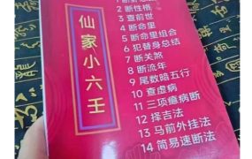 新版仙家小六壬化解PDF彩色字体48页电子版