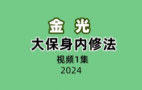 金光大保身内修法1集视频