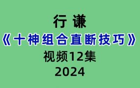 行谦十神组合直断技巧12集视频