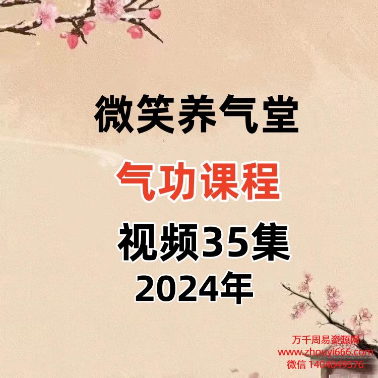 微笑养气堂气功课程,视频35集