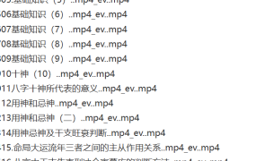 旭闳自然科学八字命理视频35集