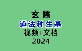 玄醫道法种生基视频+文档