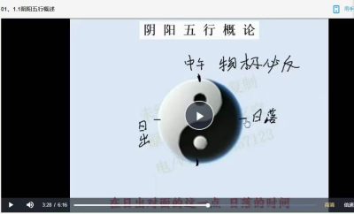 易禅八字全套课程，120集视频
