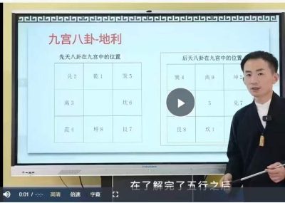 黄持新道家阴盘奇门预测体系精品课视频47集