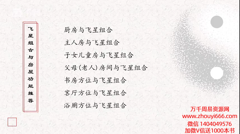 无咎玄空环境讲义视频15集   环境的布局与优化