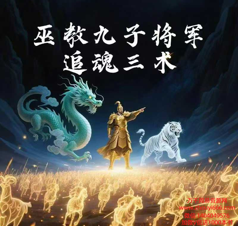 松韵道长巫教九子将军追魂三术 视频+课件