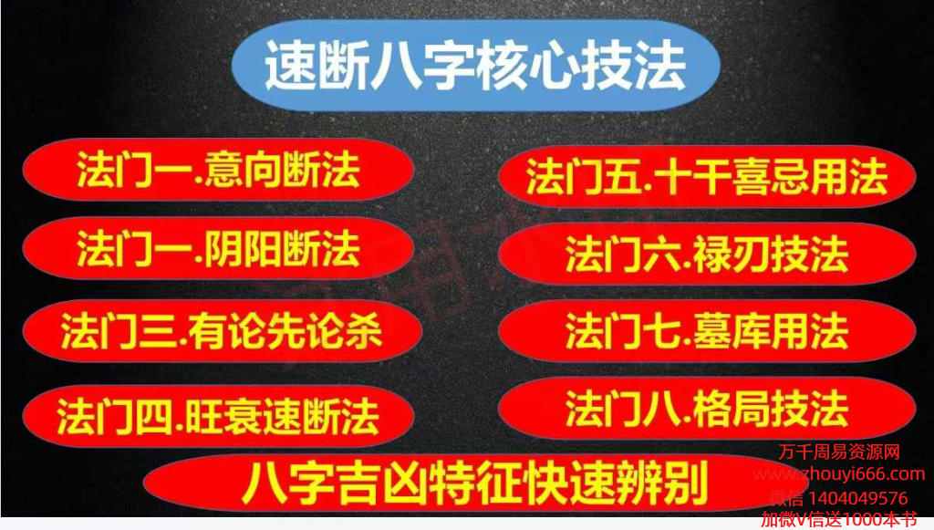 德啸断八字喜忌用神八大核心方法248页