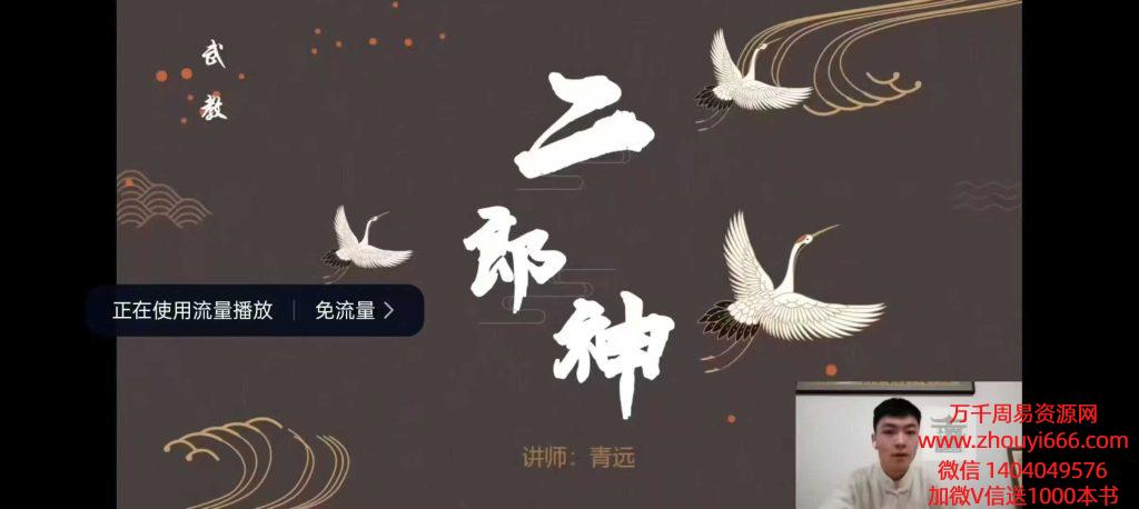 青远老师东岳阁二郎显圣真君👁法脉 视频+课件
