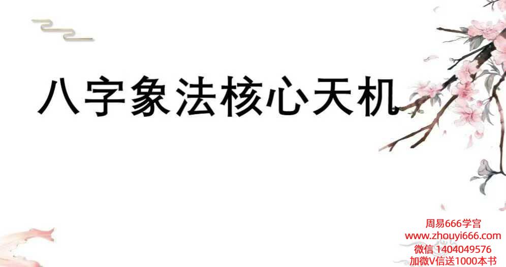 德萱 八字象法天机秘籍58页.pdf 电子版