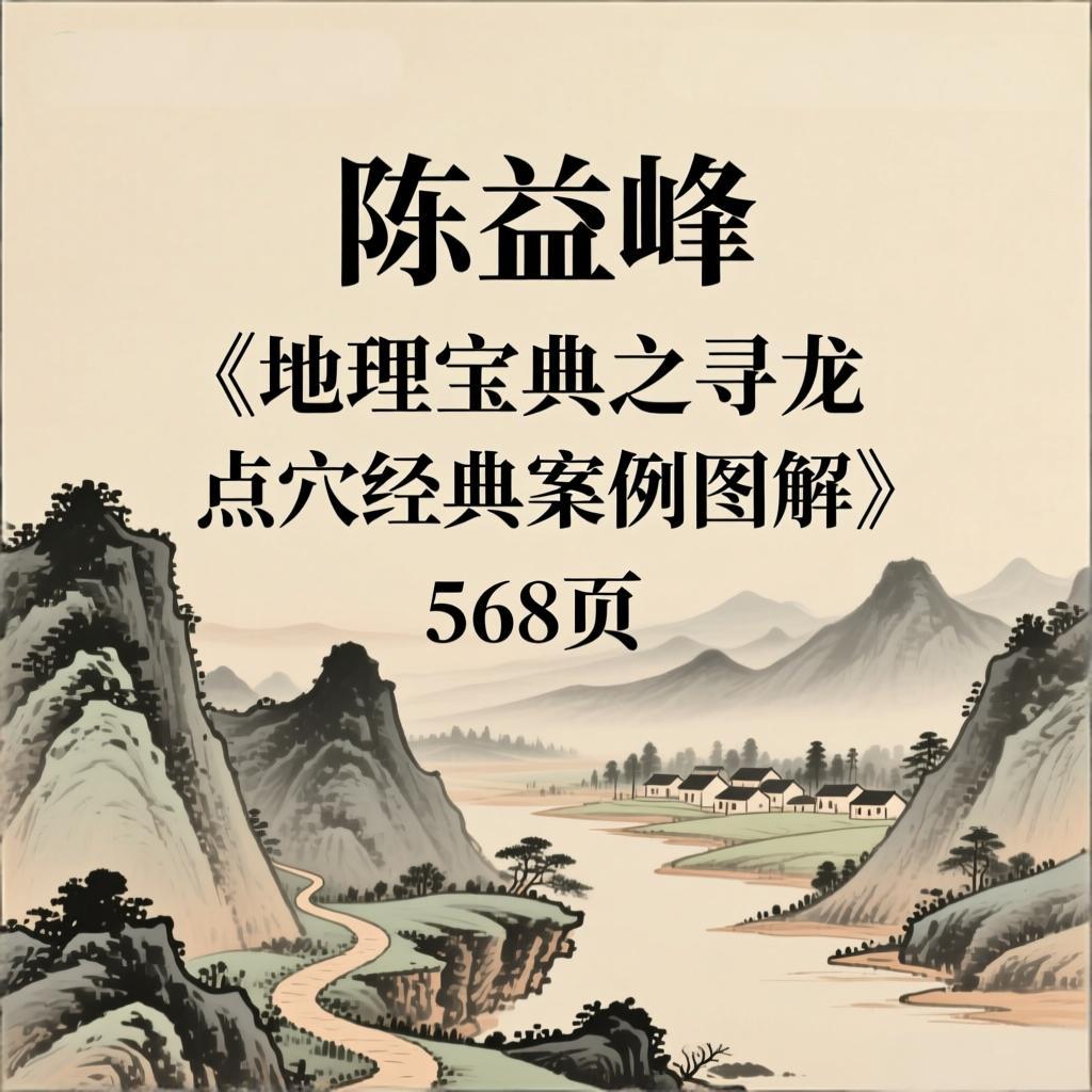陈益峰《地理宝典之寻龙点穴经典案例图解》568页