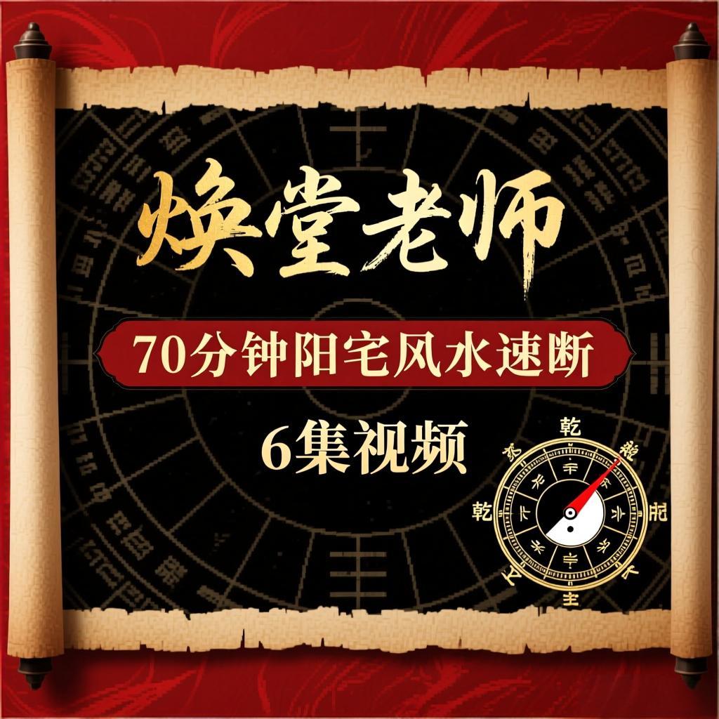 焕堂老师70分钟阳宅风水速断6集视频