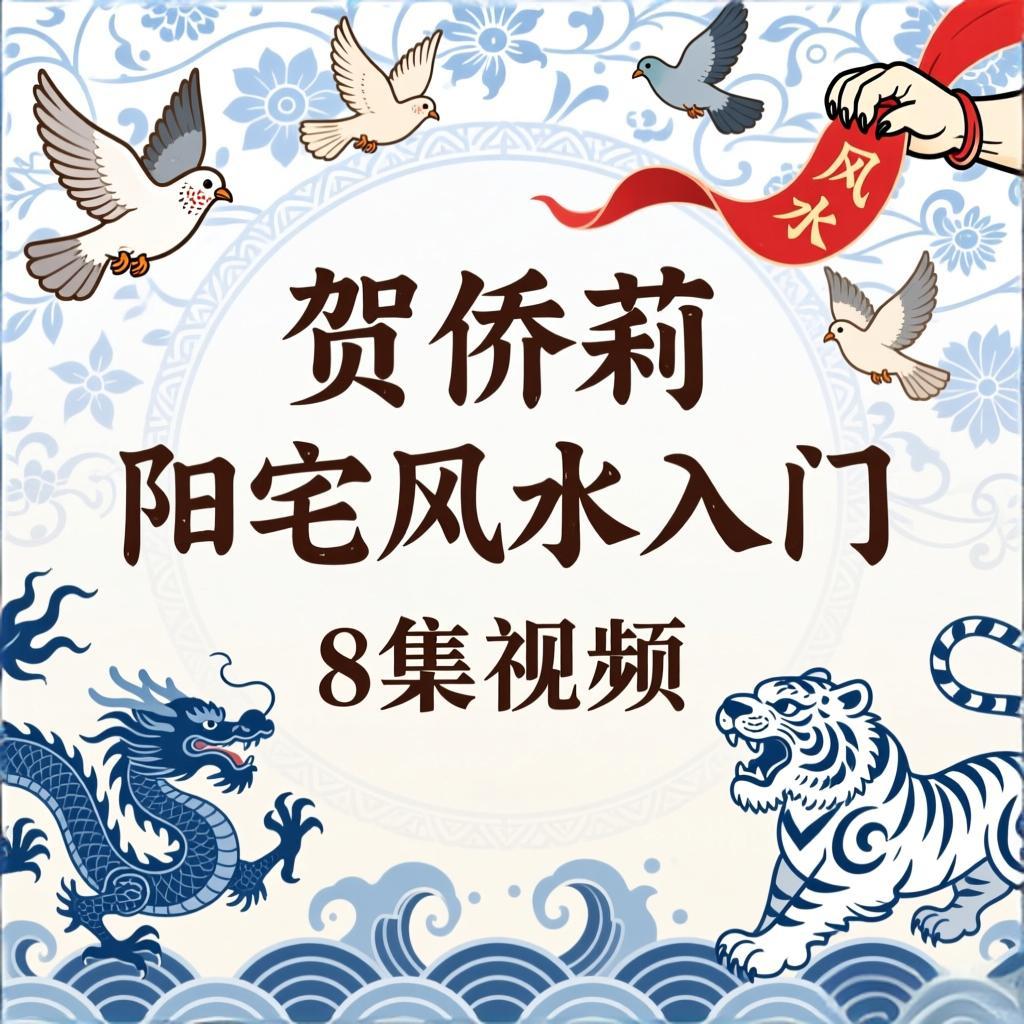 贺侨莉阳宅风水入门8集视频