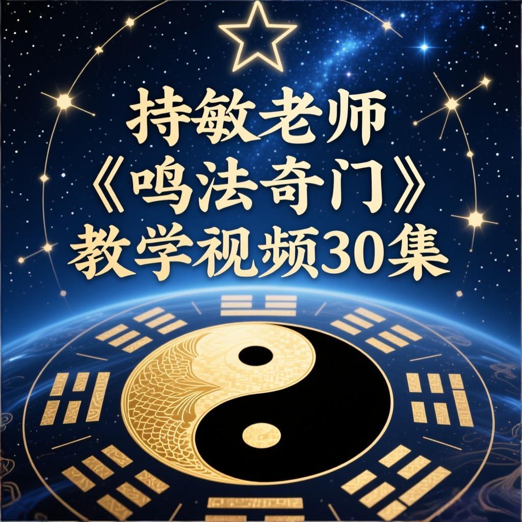 持敏老师《鸣法奇门》教学视频30集