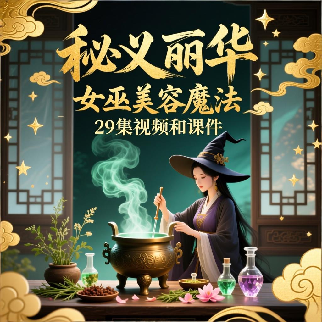 秘义丽华 女巫美容魔法 29集视频和课件