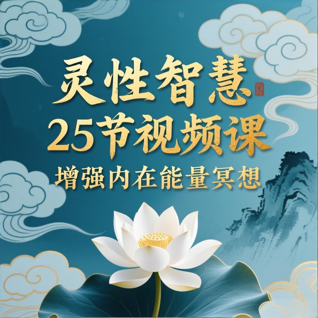 生命课程:灵性智慧 25节视频课 增强内在能量冥想