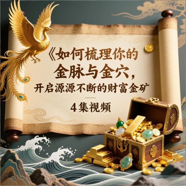 《如何梳理你的金脉与金穴，开启源源不断的财富金矿》4集视频