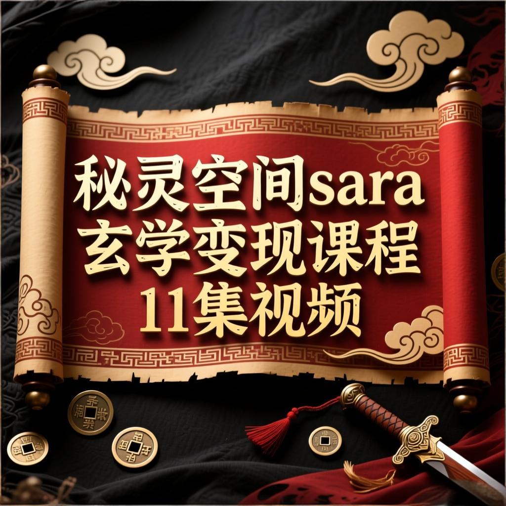秘灵空间sara玄学变现课程11集视频