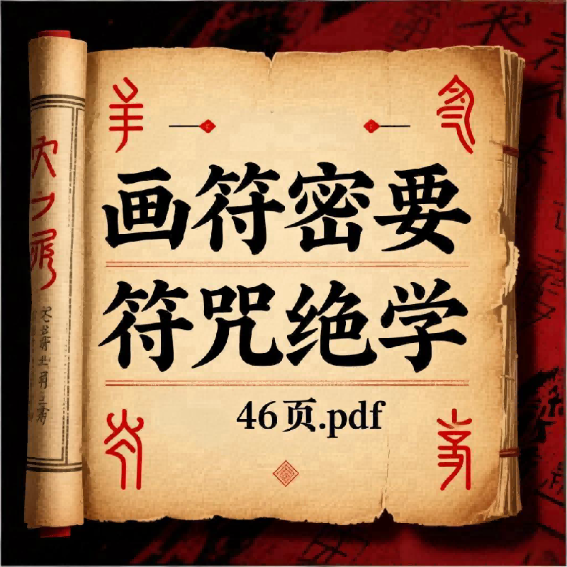 画符密要 符咒绝学.pdf 46页