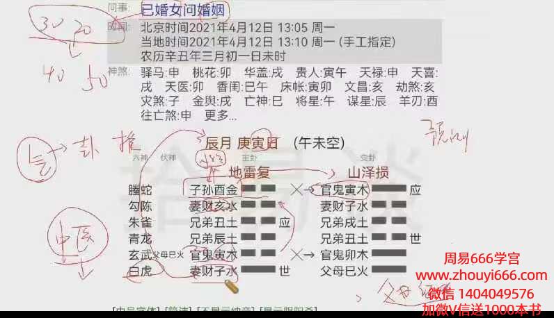 拾易谈《六爻实战卦理卦例案例直播》视频52集，每集50分钟左右