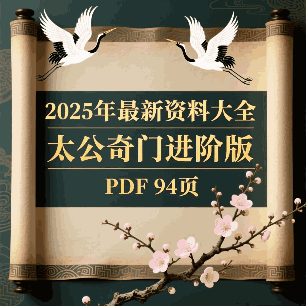 25年太公奇门最新资料大全 太公奇门进阶版.pdf 94页