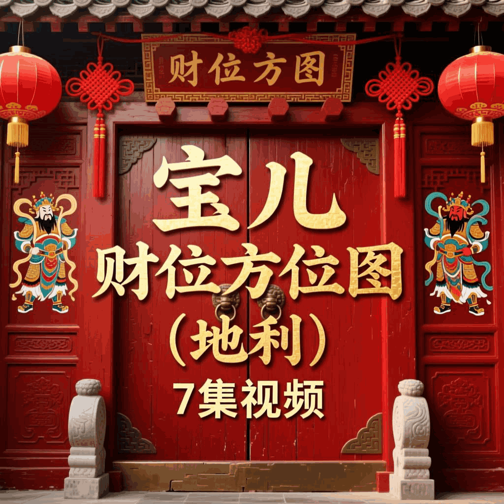 宝儿 财位方位图(地利)7集视频