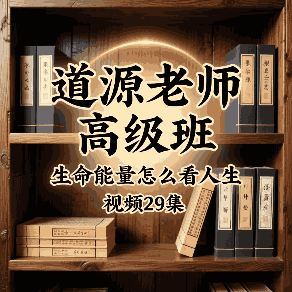 25年道源老师高级班生命能量怎么看人生视频29集