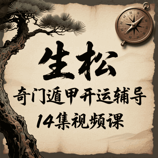 生松奇门遁甲开运辅导14集视频课