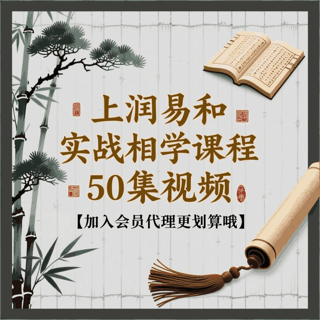 上润易和 实战相学课程50集视频