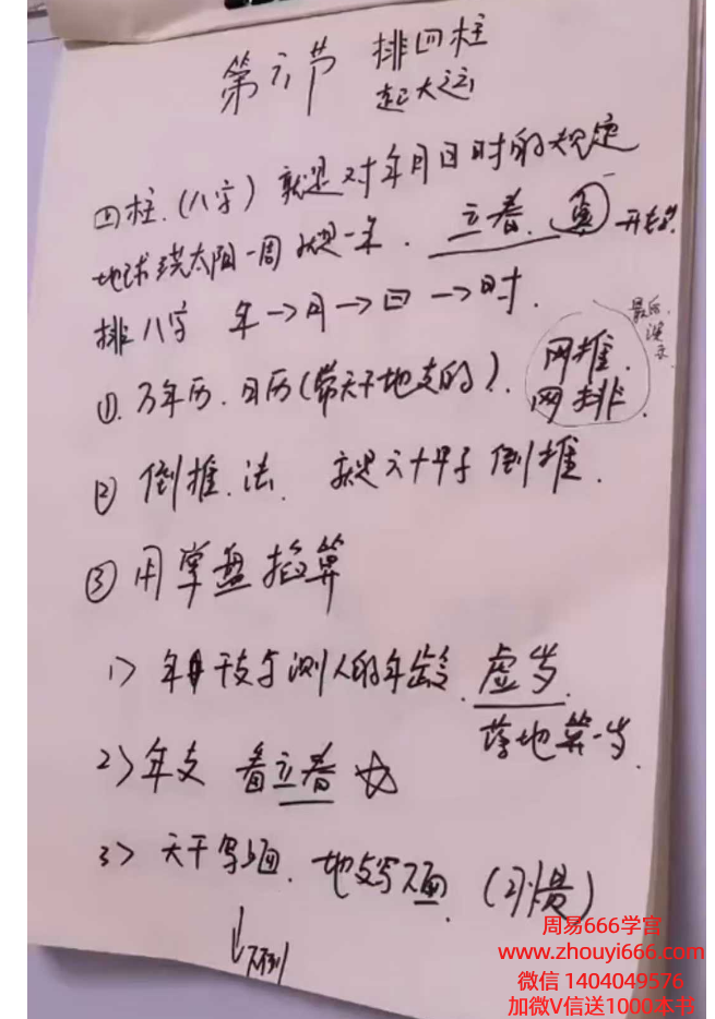 三奇老师《四柱八字》教学视频14集+《居家环境》5集视频