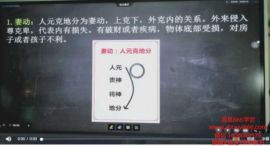 玄宗金口诀数字神占系列视频10节，每课时60分钟以上