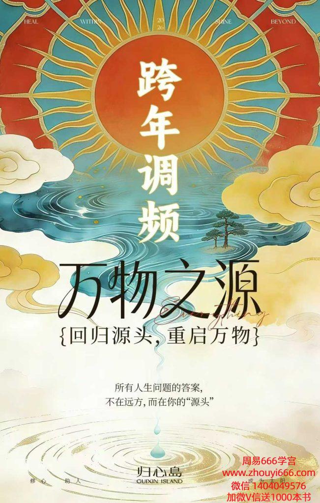 归心岛尤尤老师2026跨年调频万物之源