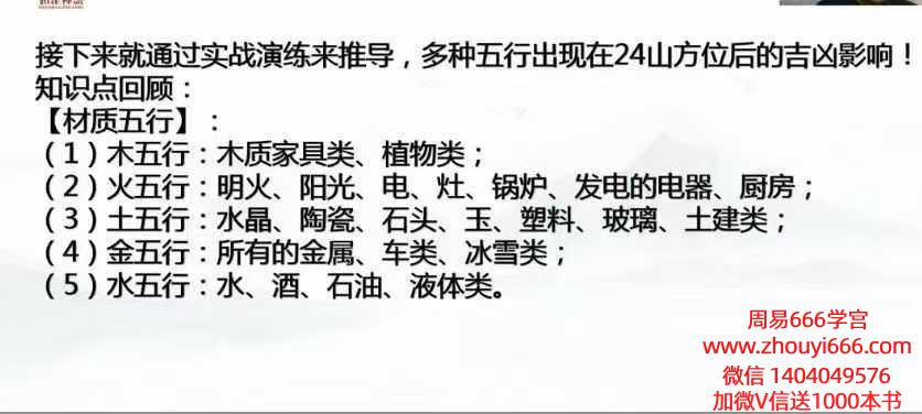 彭洛谦《风水学布局法》视频22集